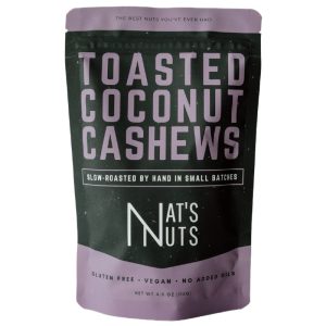Nat's Nuts Toasted Coconut Cashews