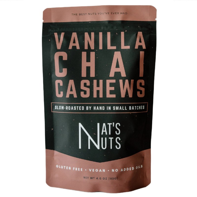 Nat's Nuts Vanilla Chai Cashews