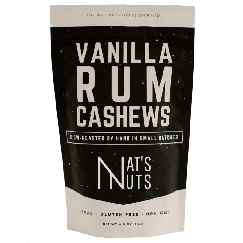 Nat's Nuts Vanilla Rum Cashews